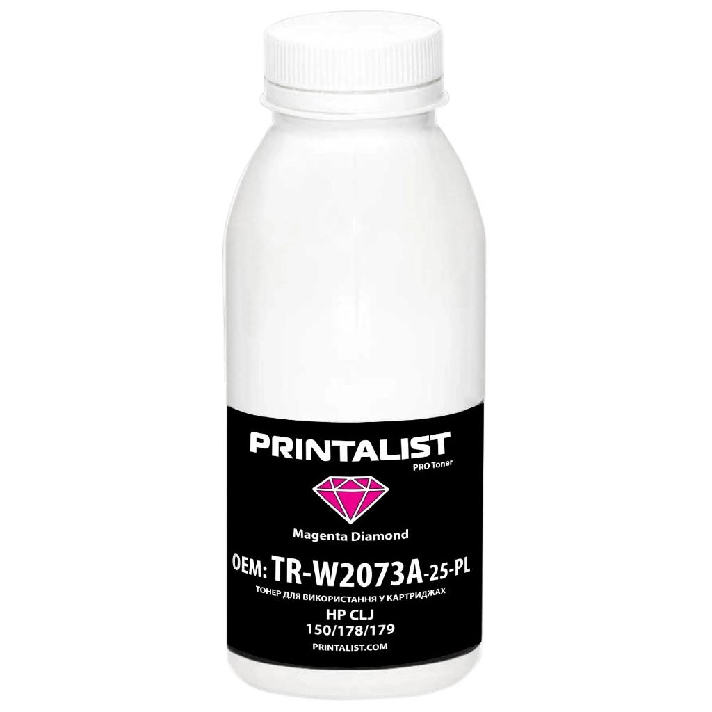 Тонер HP CLJ 150/178/179, 25г Magenta Printalist (TR-W2073A-25-PL) - зображення 1