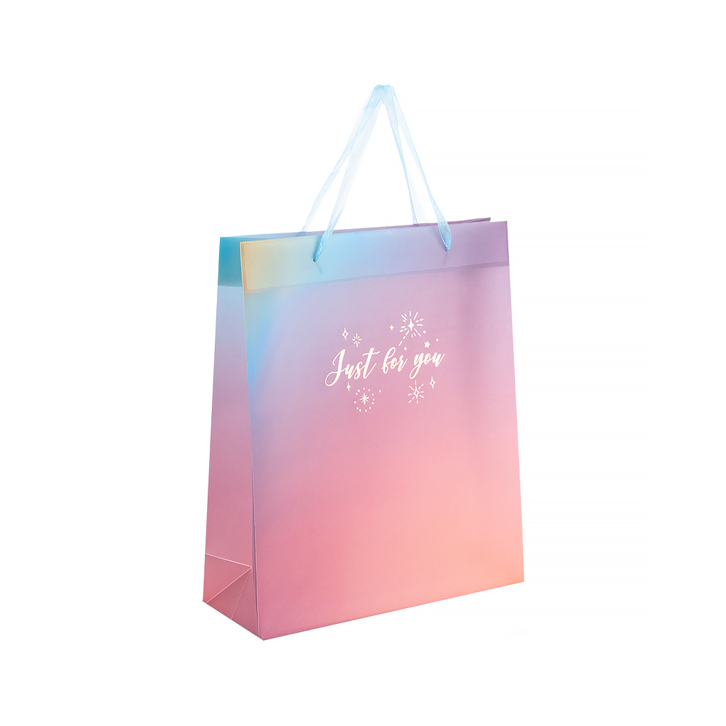 Подарунковий пакет Axent пластиковий Just for you-2, 32х27 см (8504-38-A) - зображення 2