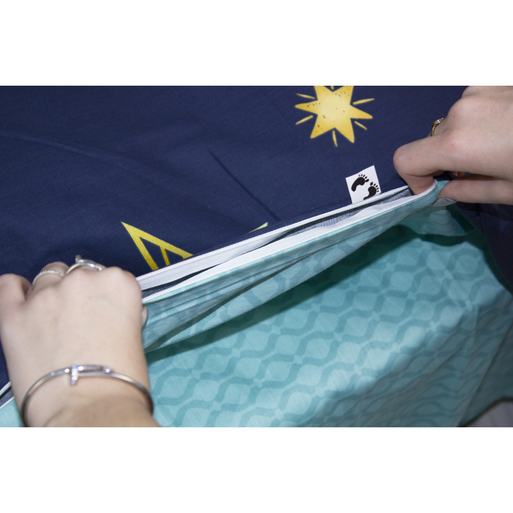 Простирадло MirSon Сатин Premium 22-1183 Mekong 180x220 см (2200002125864) - зображення 6