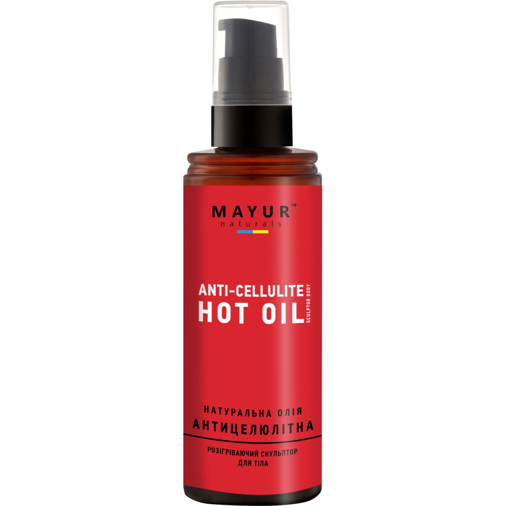 Олія для тіла Mayur антицелюлітна натуральна 120 мл (4820189560760) - зображення 1