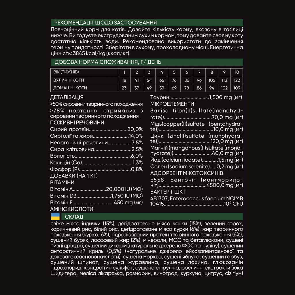 Сухий корм для кішок Savory Adult Cat Gourmand Fresh Turkey and Duck 400 г (4820232630044) - зображення 4