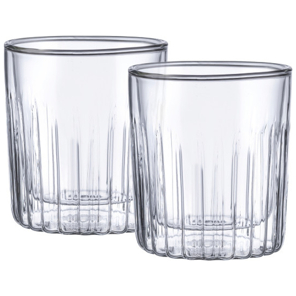 Набір склянок MasterPro Mixology з подвійними стінками, 290 мл, 2 шт (BGMP-20211) - зображення 1