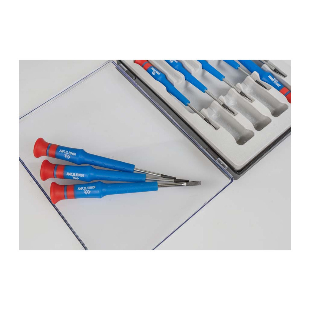 Набір викруток KING TONY годинникових прецизійних 40 мм 9шт (32209MR) - зображення 4