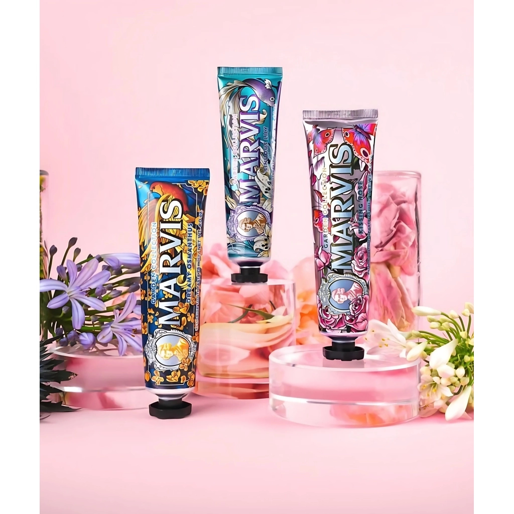 Зубна паста Marvis Garden Collection Мрійливий османтус 75 мл (8004395112821) - зображення 4