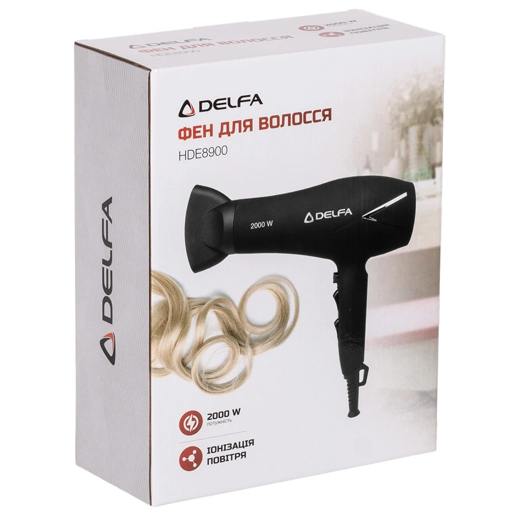 Фен Delfa HDE8900 - изображение 4