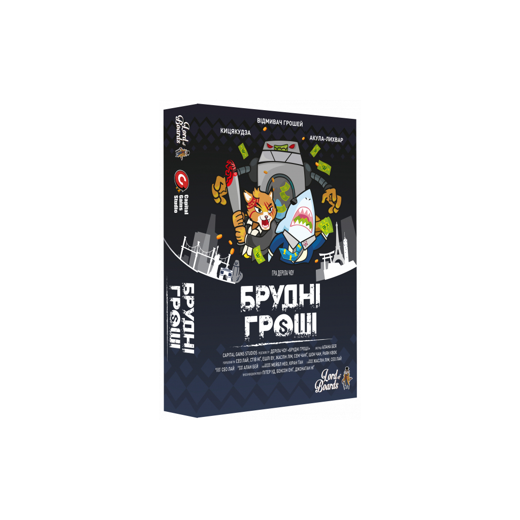 Настільна гра Lord of Boards Брудні гроші (Dirty Money) (LOB2213UA) - зображення 1