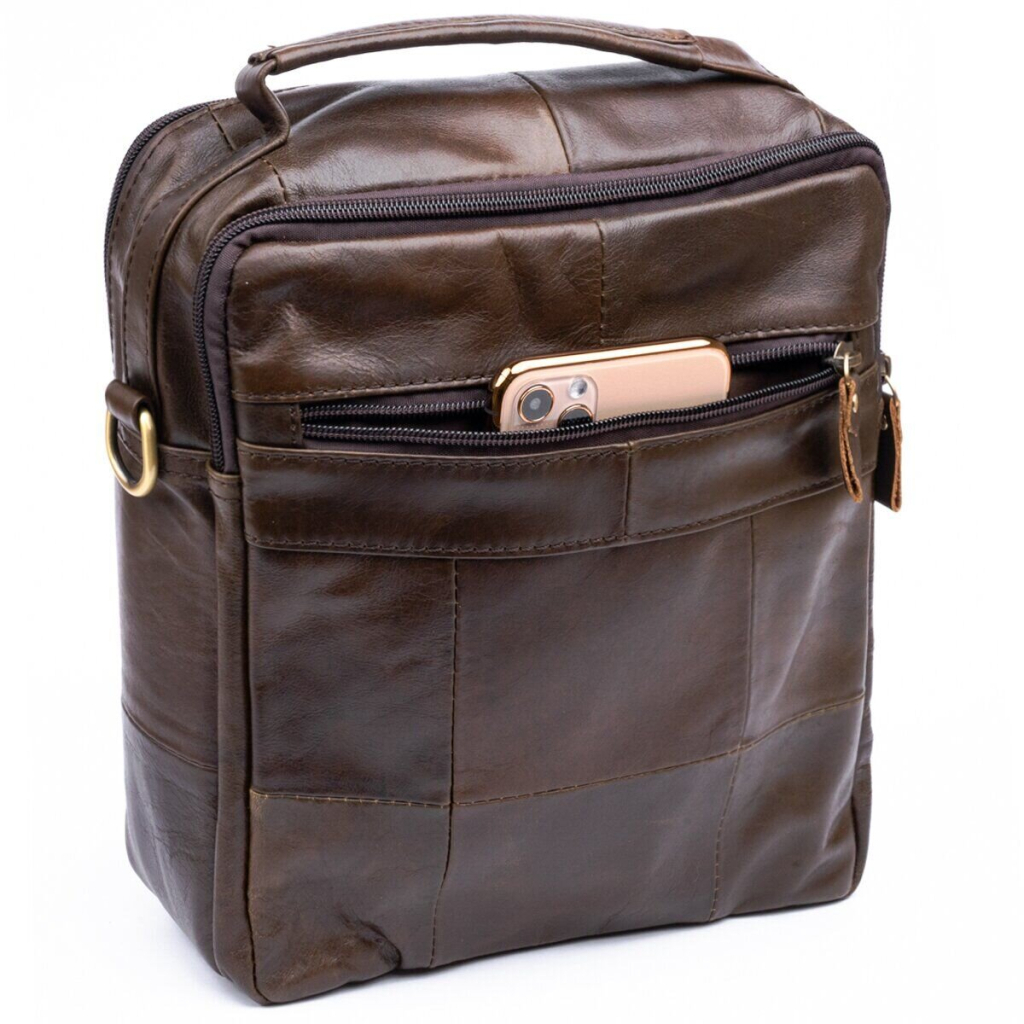 Сумка Vintage Коричнева (14764) - зображення 5