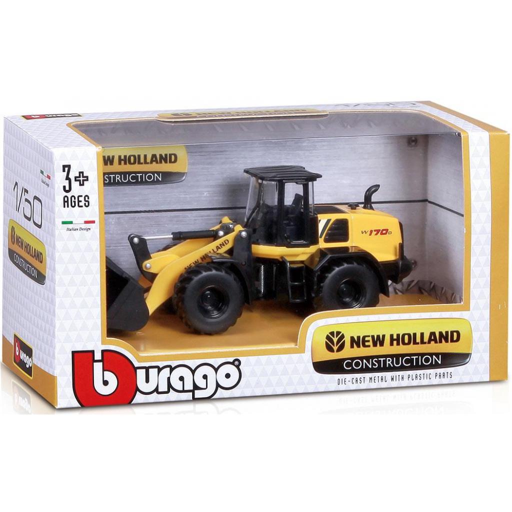 Спецтехніка Bburago New Holland Екскаватор W170D (18-32083) - зображення 4