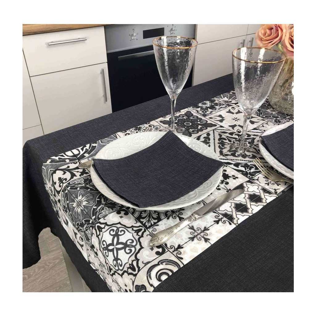 Серветка на стіл Прованс Black Milan 35х45 см (4823093434660) - зображення 1