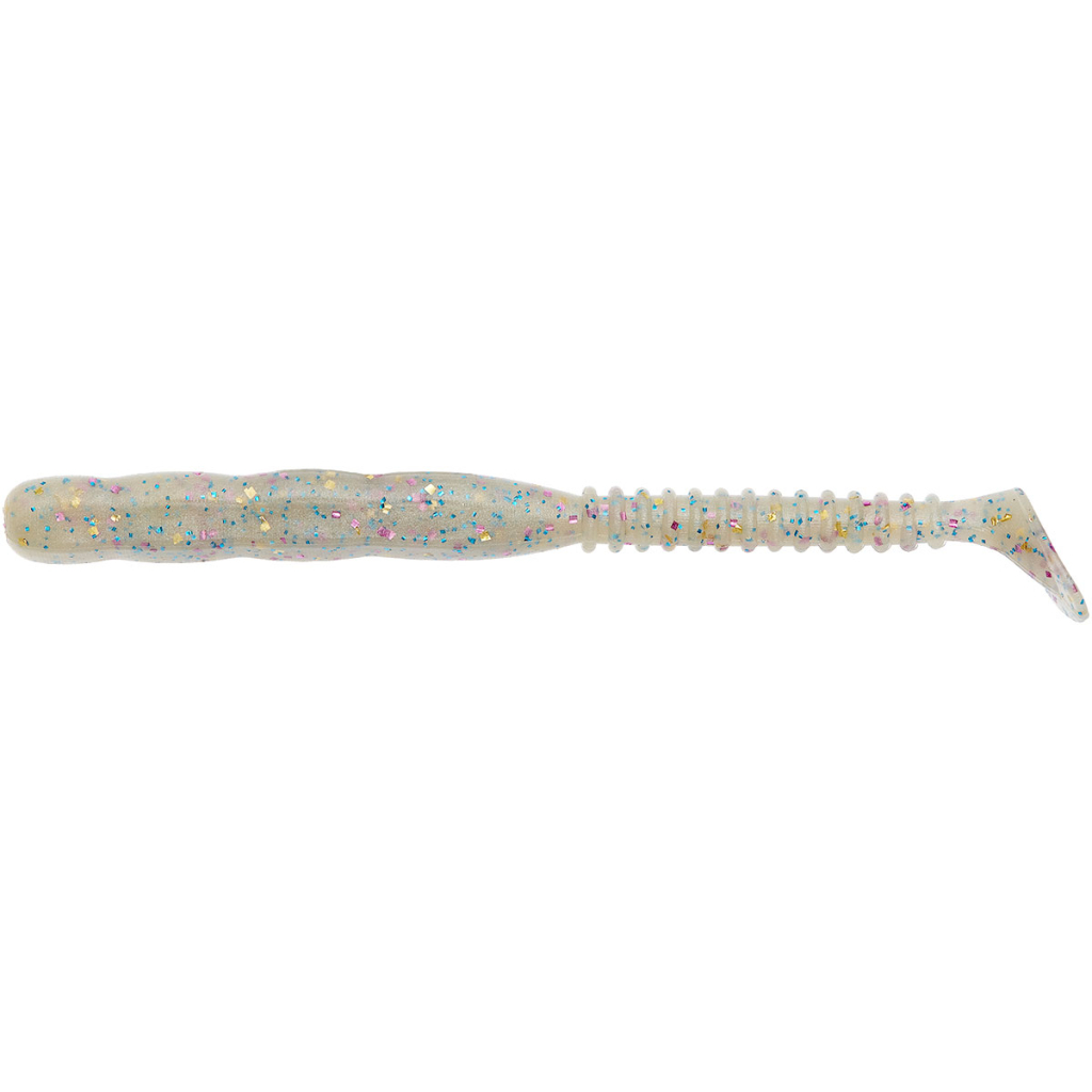 Силікон рибальський Reins Rockvibe Shad 4" 211 UV Pearl Candy (12 шт/уп.) (1552.08.36) - зображення 1