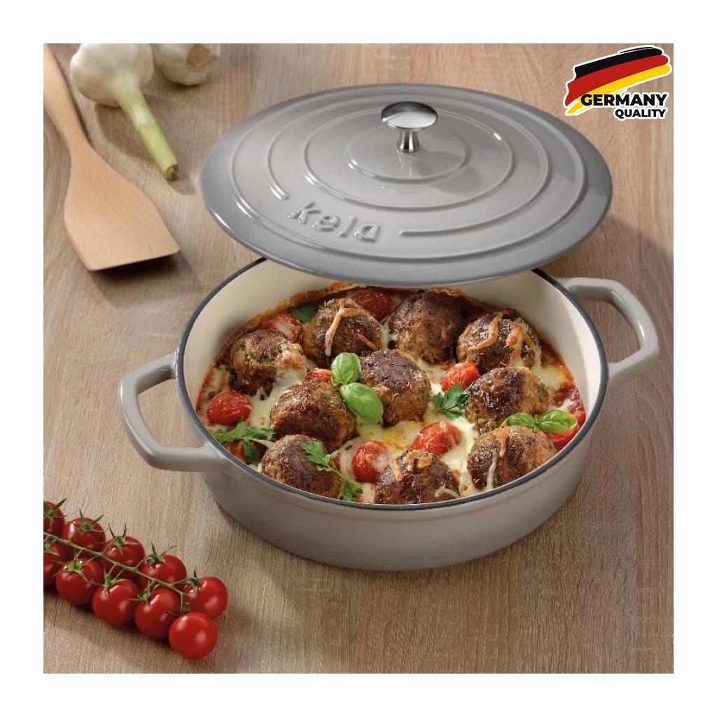 Сотейник Kela Calido Cover 28 см 3,2 л Grey (12611) - зображення 3