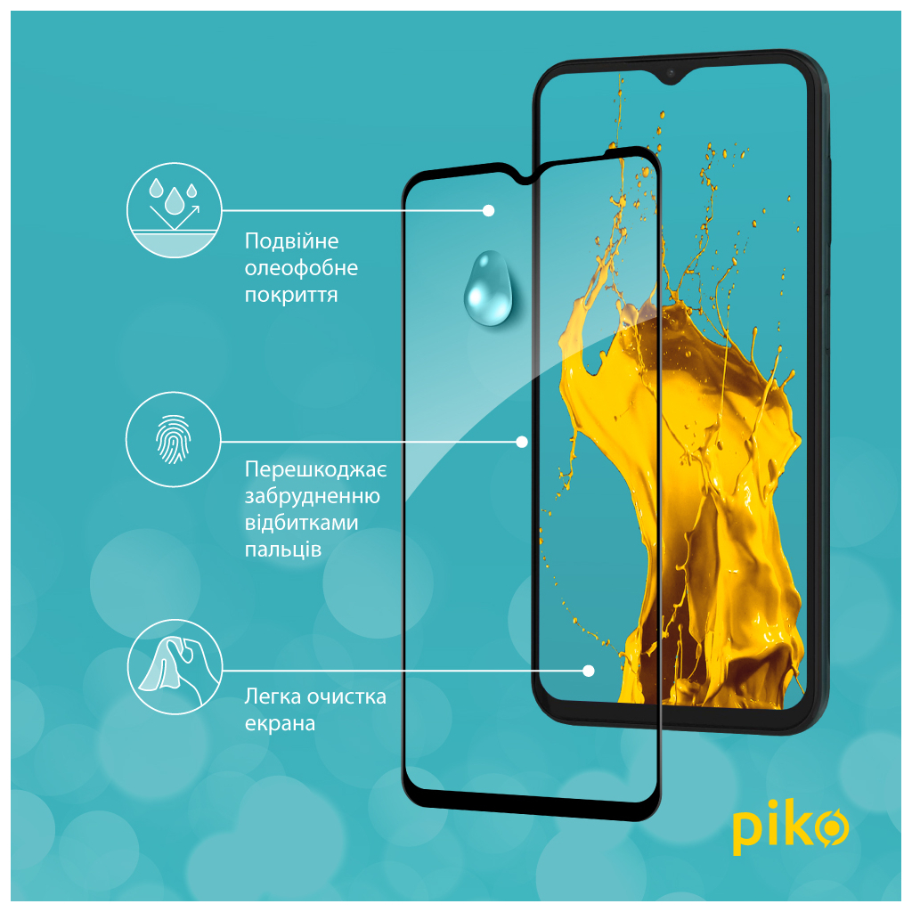 Скло захисне Piko Full Glue Samsung M13 (1283126544965) - зображення 5