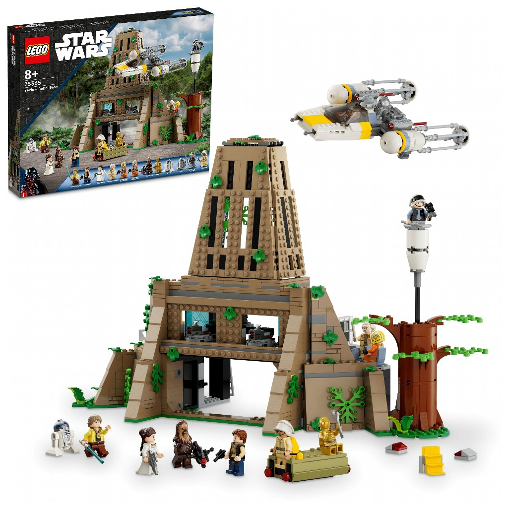 Конструктор LEGO Star Wars База повстанців Явін 4, 1066 деталей (75365) - зображення 9