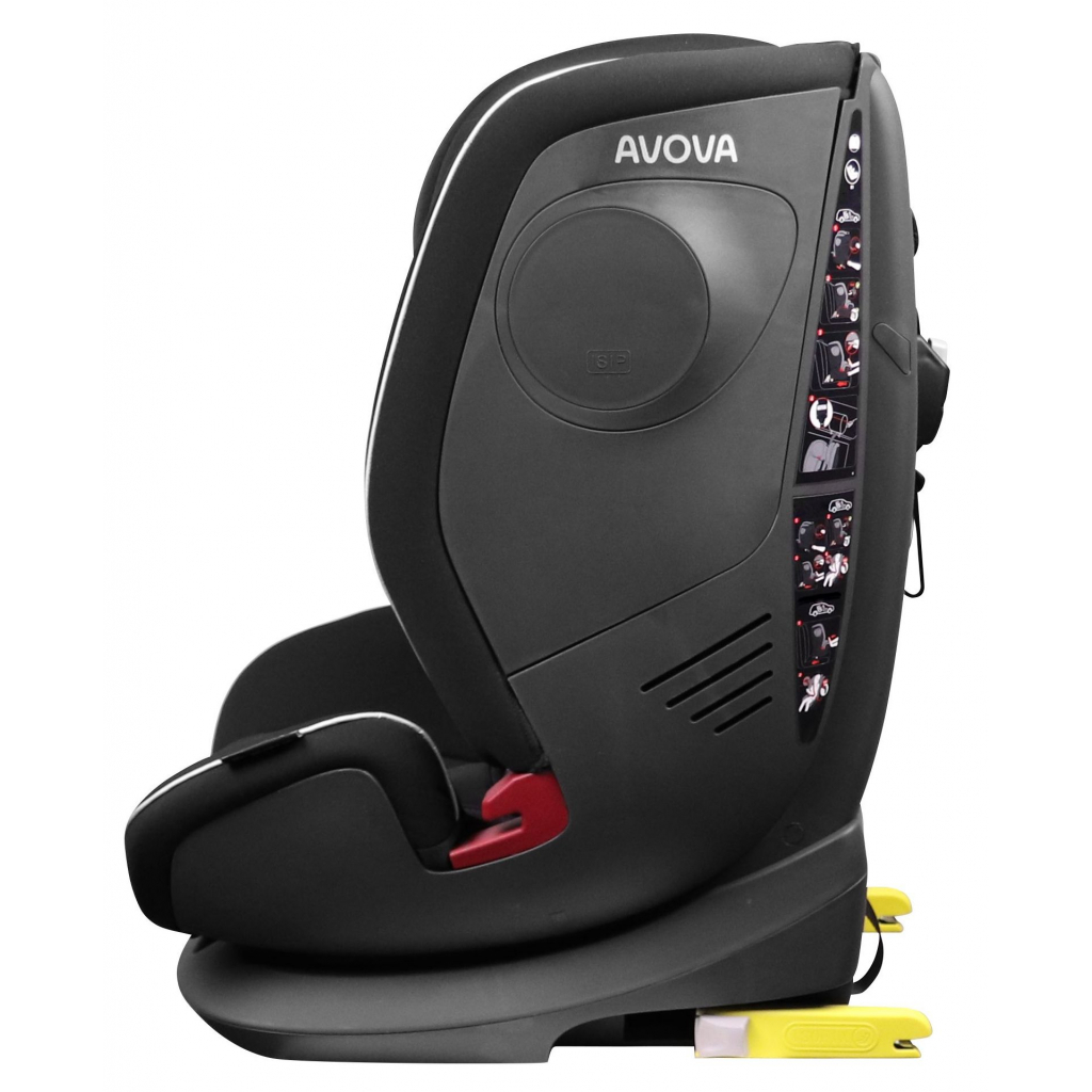 Автокрісло Avova Sanderling-Fix 9-36 кг Pearl Black (4260621467095) - зображення 3