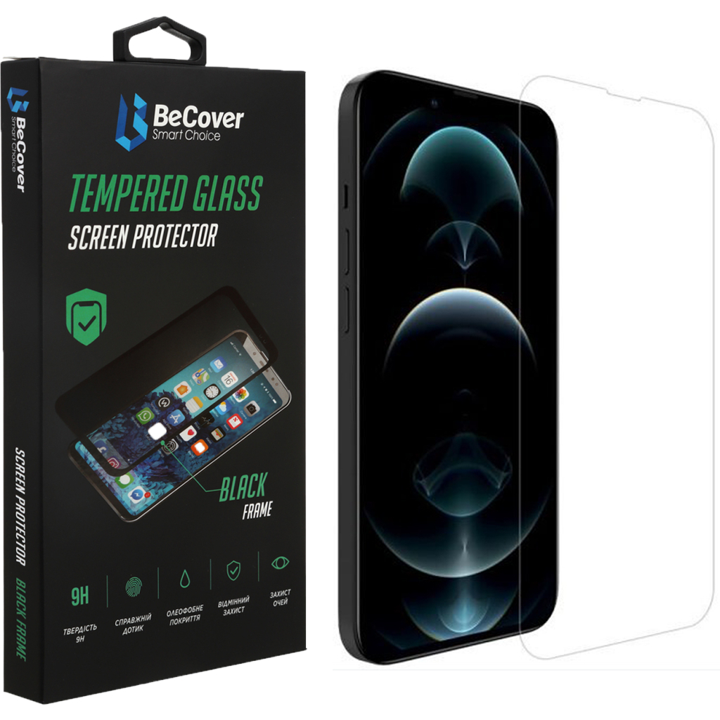 Скло захисне BeCover Apple iPhone 14 Plus 3D Crystal Clear Glass (708085) - зображення 1