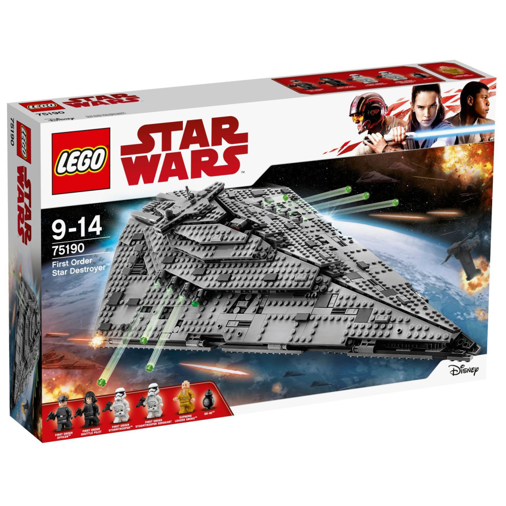 Конструктор LEGO Star Wars Зоряний Винищувач Першого ордену (75190) - зображення 1