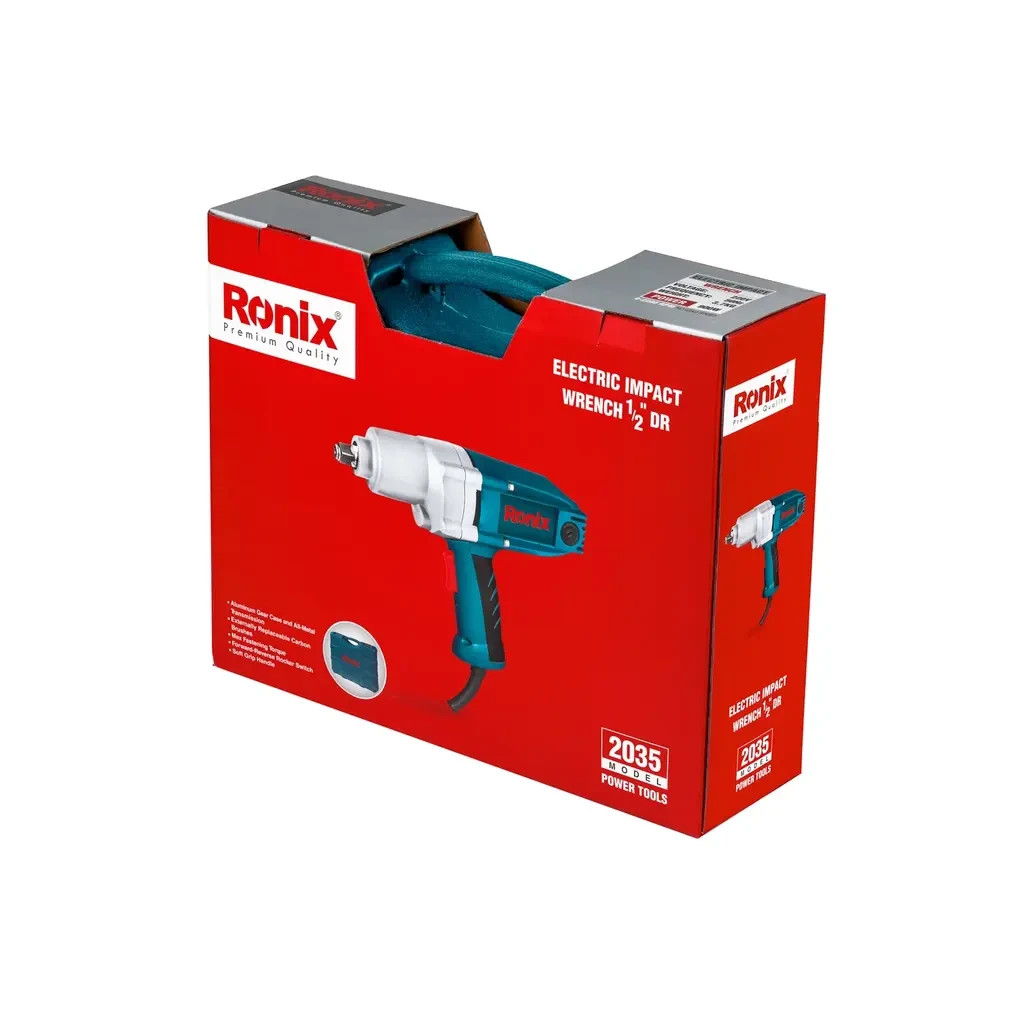Гайковерт Ronix ударний електричний 900Вт (2035) - изображение 8