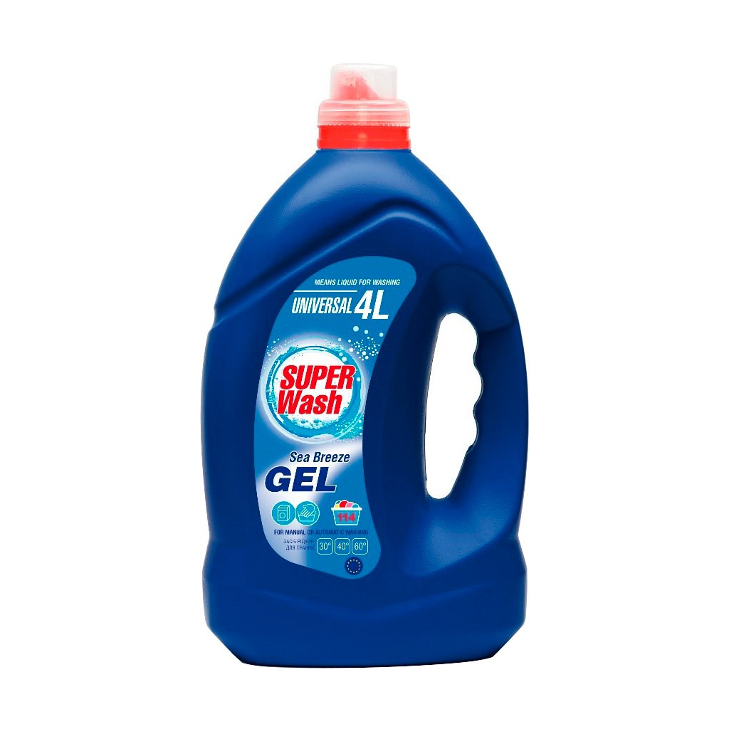 Гель для прання Super Wash Universal 4 л (4820096033913) - зображення 1