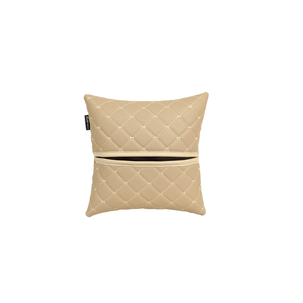 Подушка EVAtech ECO 30x30 см бежева з бежевою ниткою (SPSCSII) - зображення 2