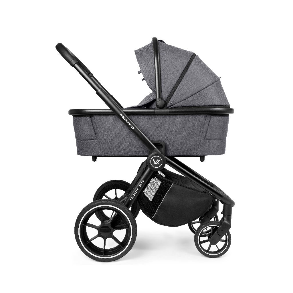 Коляска Muuvo 2 в 1 Quick 3.0 Iron Graphite XL (KM2V1Q3.0IGXL) - зображення 4