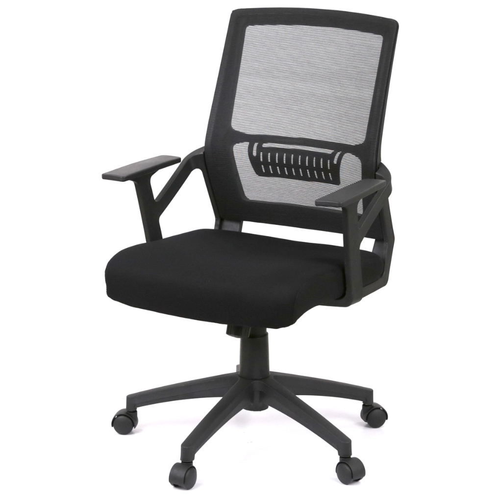 Офісне крісло Аклас Ленні TILT Чорний (Чорний/Чорний) (00163487) - зображення 1