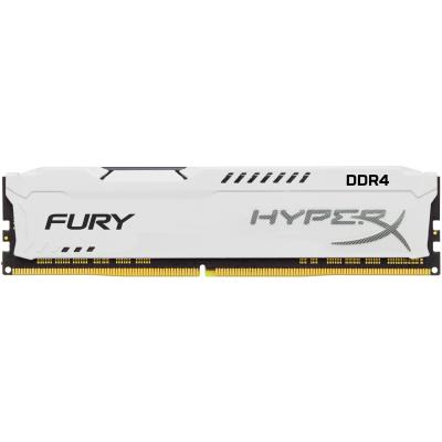Модуль пам'яті для комп'ютера DDR4 64GB (4x16GB) 2666 MHz HyperX FURY White Kingston Fury (ex.HyperX) (HX426C16FWK4/64) - зображення 2