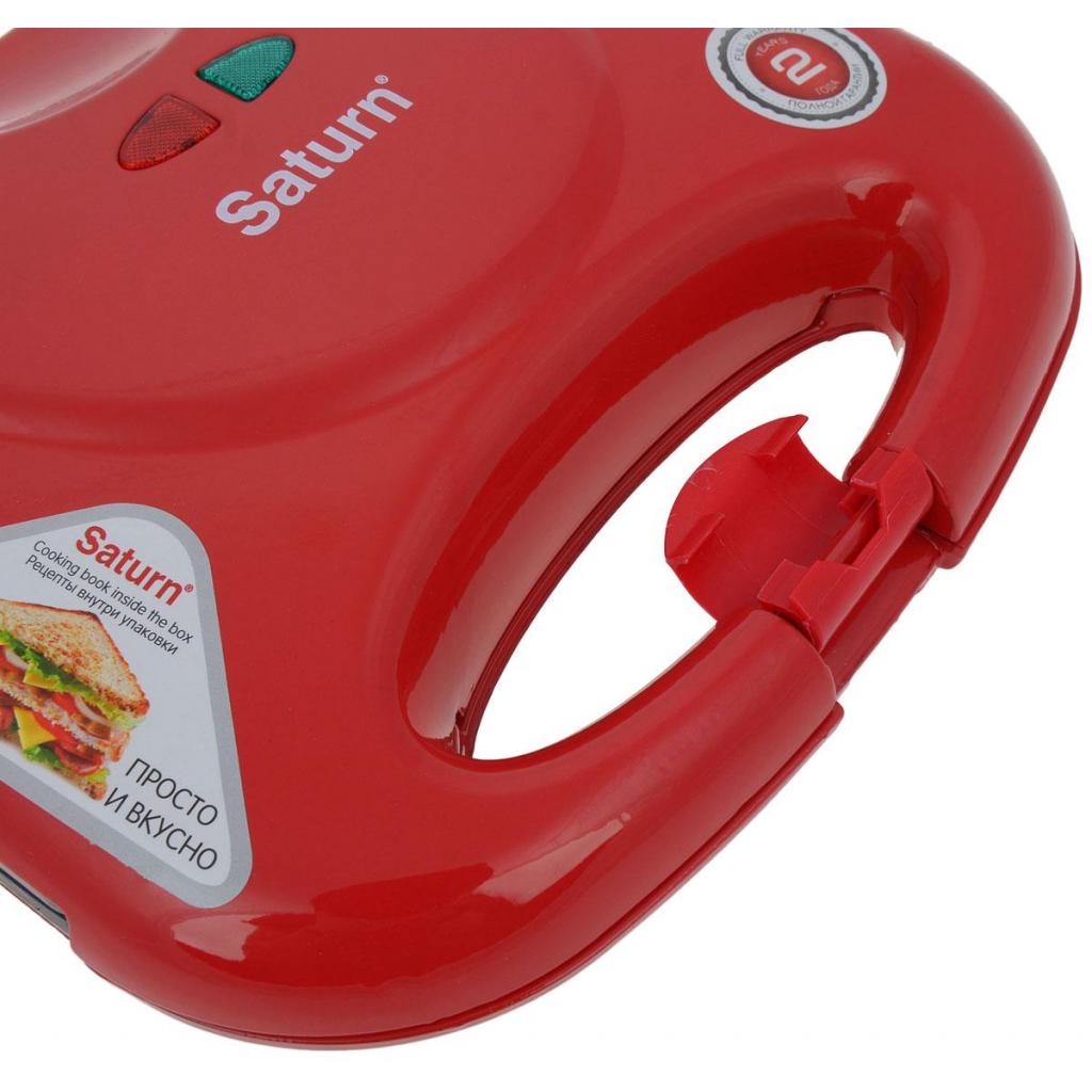 Сендвічниця Saturn ST-EC1082 Red - изображение 6