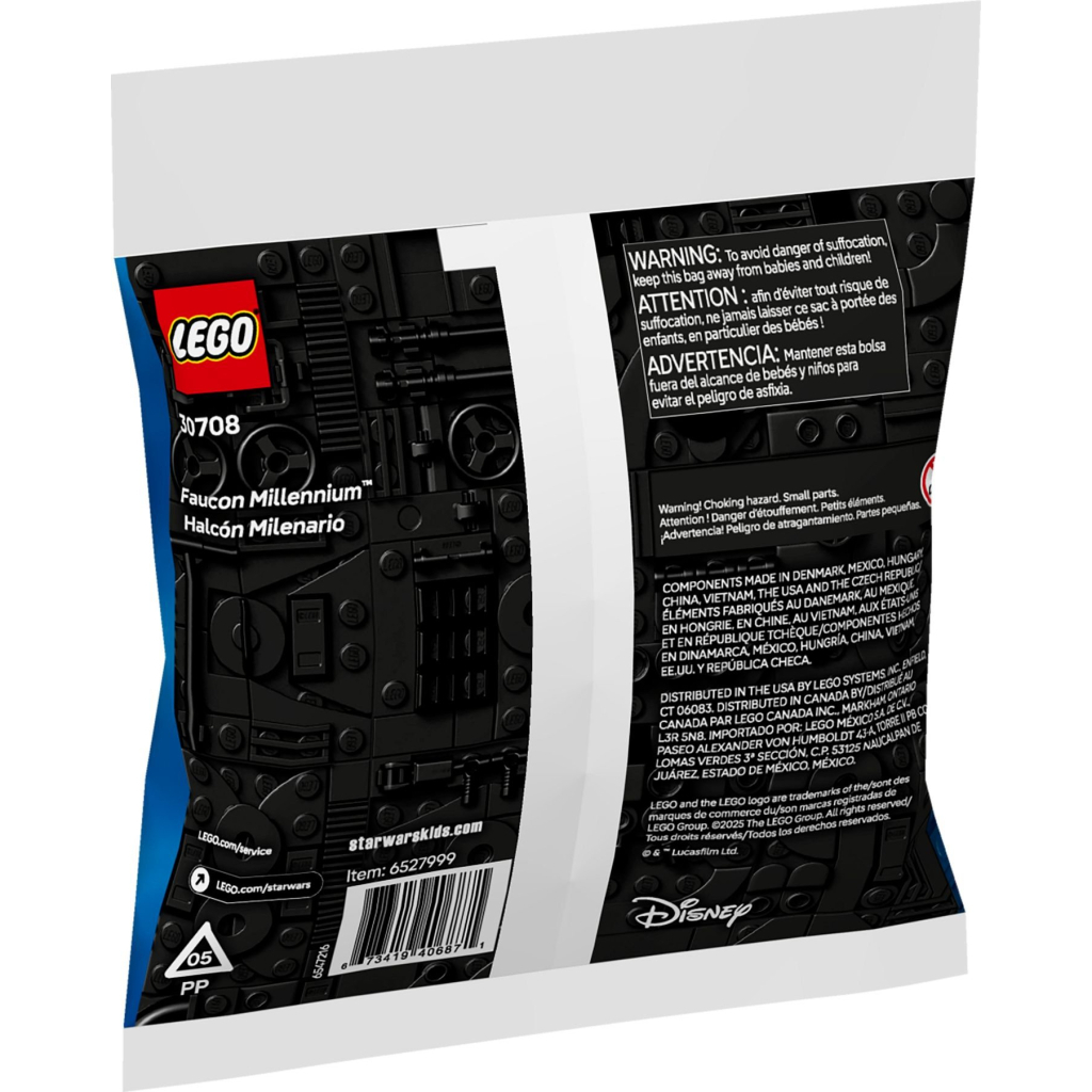 Конструктор LEGO Star Wars Мінімодель «Сокіл тисячоліття» (30708) - зображення 3