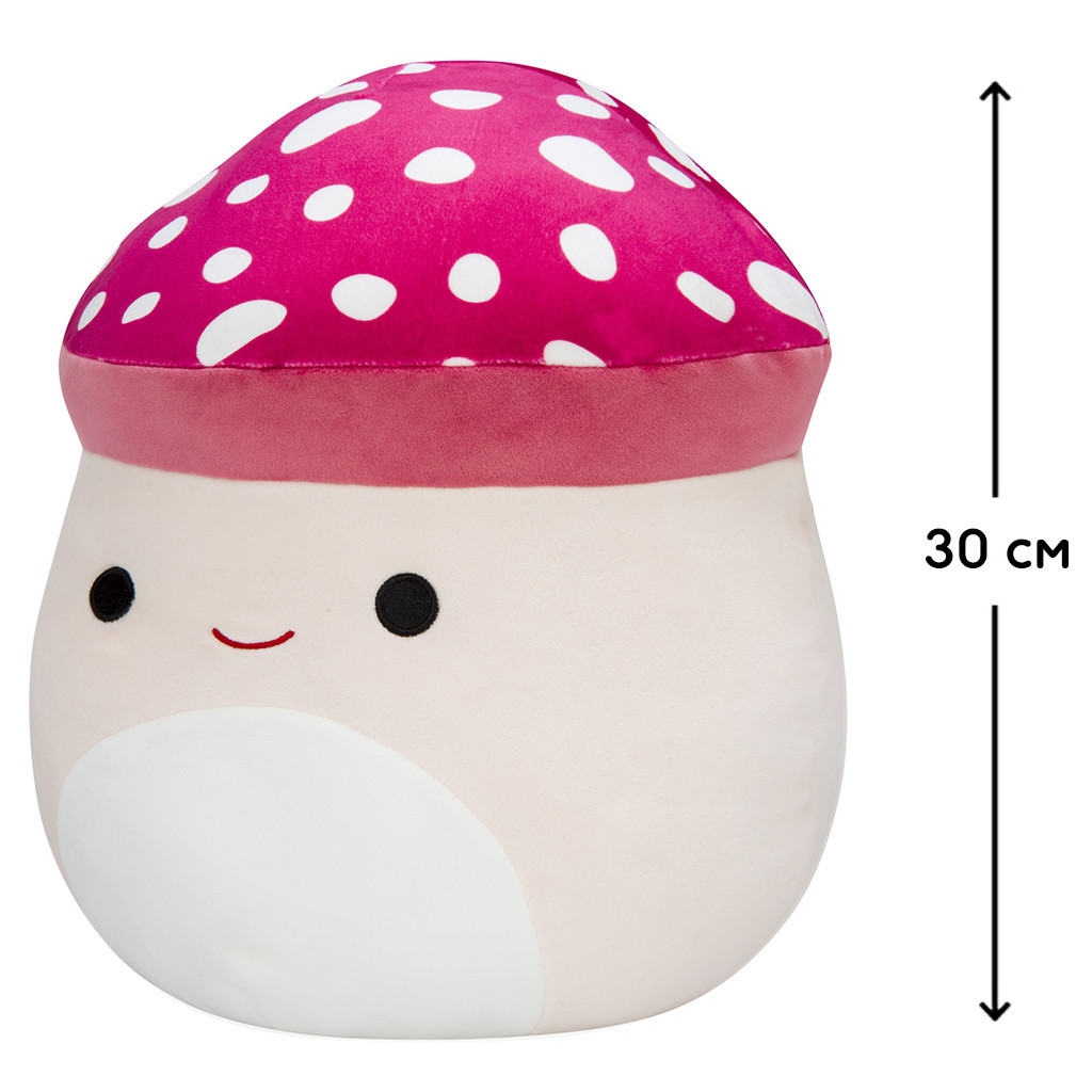 М'яка іграшка Squishmallows Гриб Малькольм 30 см (SQCR04168) - зображення 5