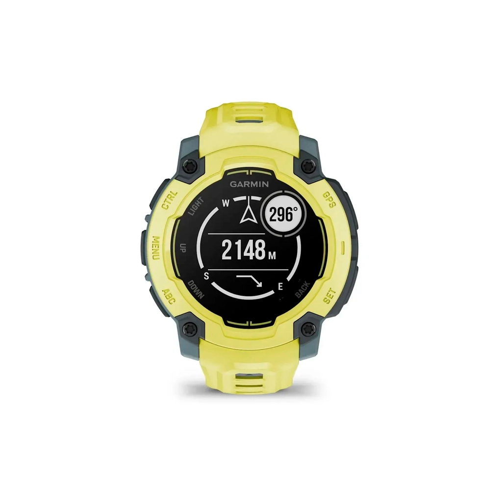 Смарт-годинник Garmin Instinct E, 45 mm, ElectricLimeBezel w/ ElectricLimeBand, GPS смарт-годинник (010-02933-01) - зображення 3