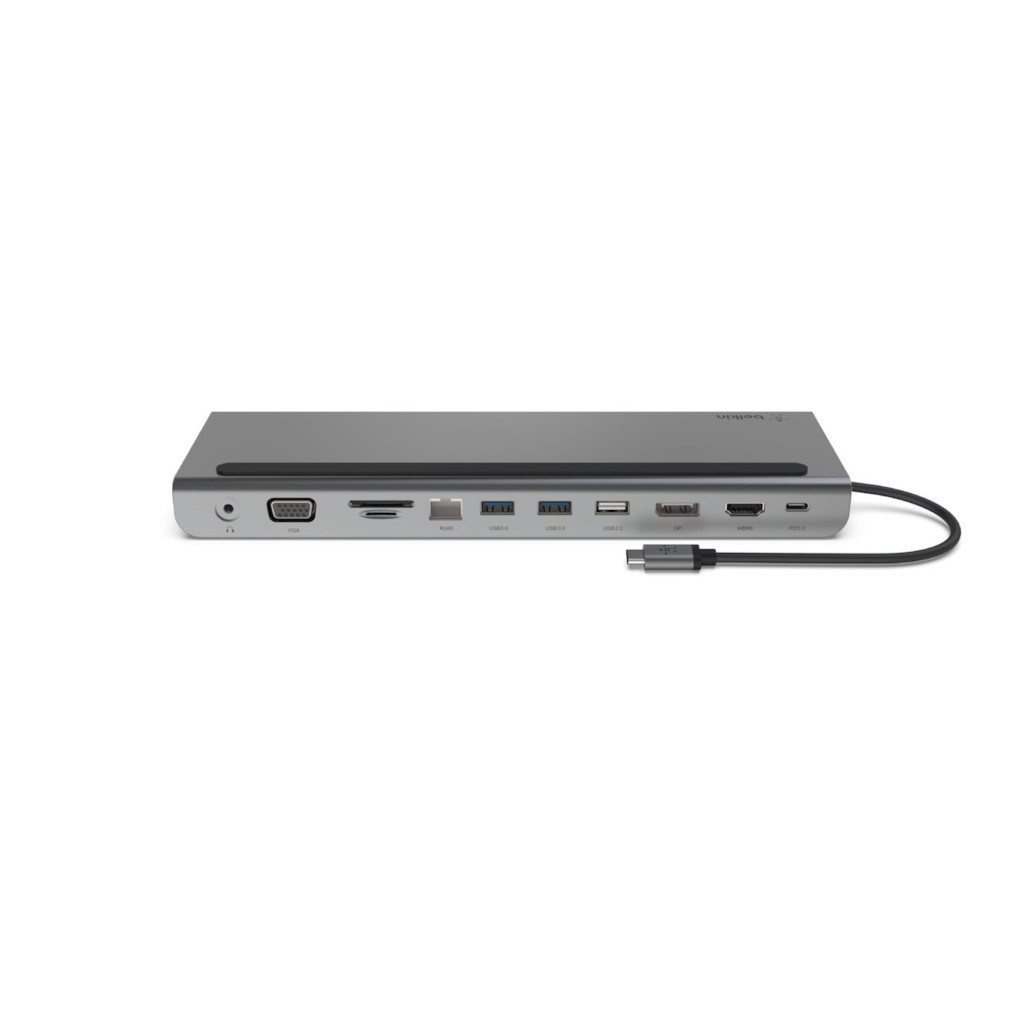 Концентратор Belkin USB-C 11-in-1 Multiport Dock (INC004BTSGY) - изображение 7