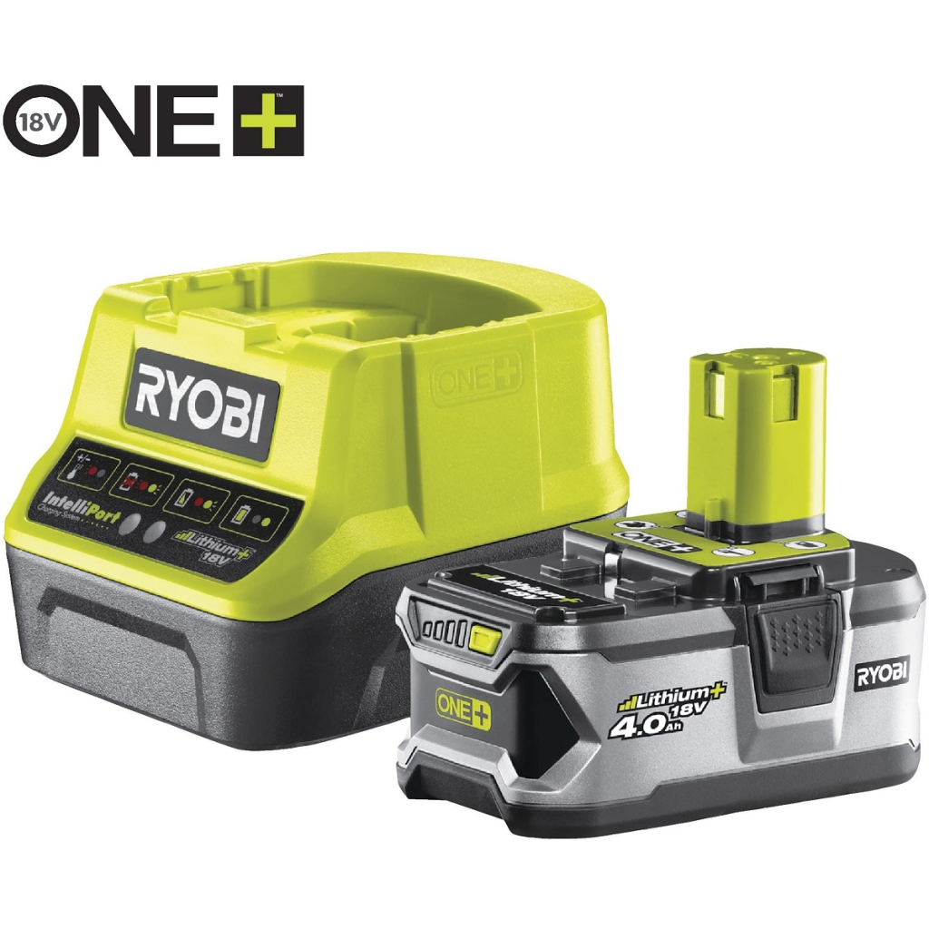 Тример садовий Ryobi ONE+ RBC18X20B4F, акумуляторний, 18В, АКБ 1х4Ач, диск/ліска. (5133003713) - зображення 7