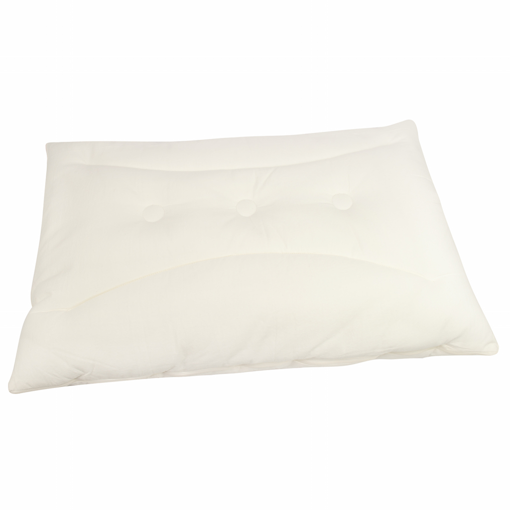 Подушка Home Line двостороння з пружинним блоком, кремова 50х70, силікон (153396) - зображення 1