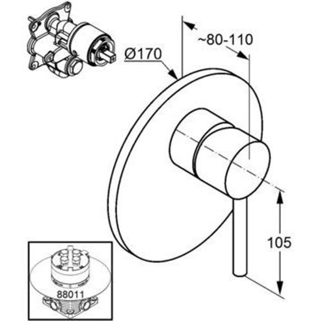 Змішувач KLUDI BOZZ (386553976) - зображення 2