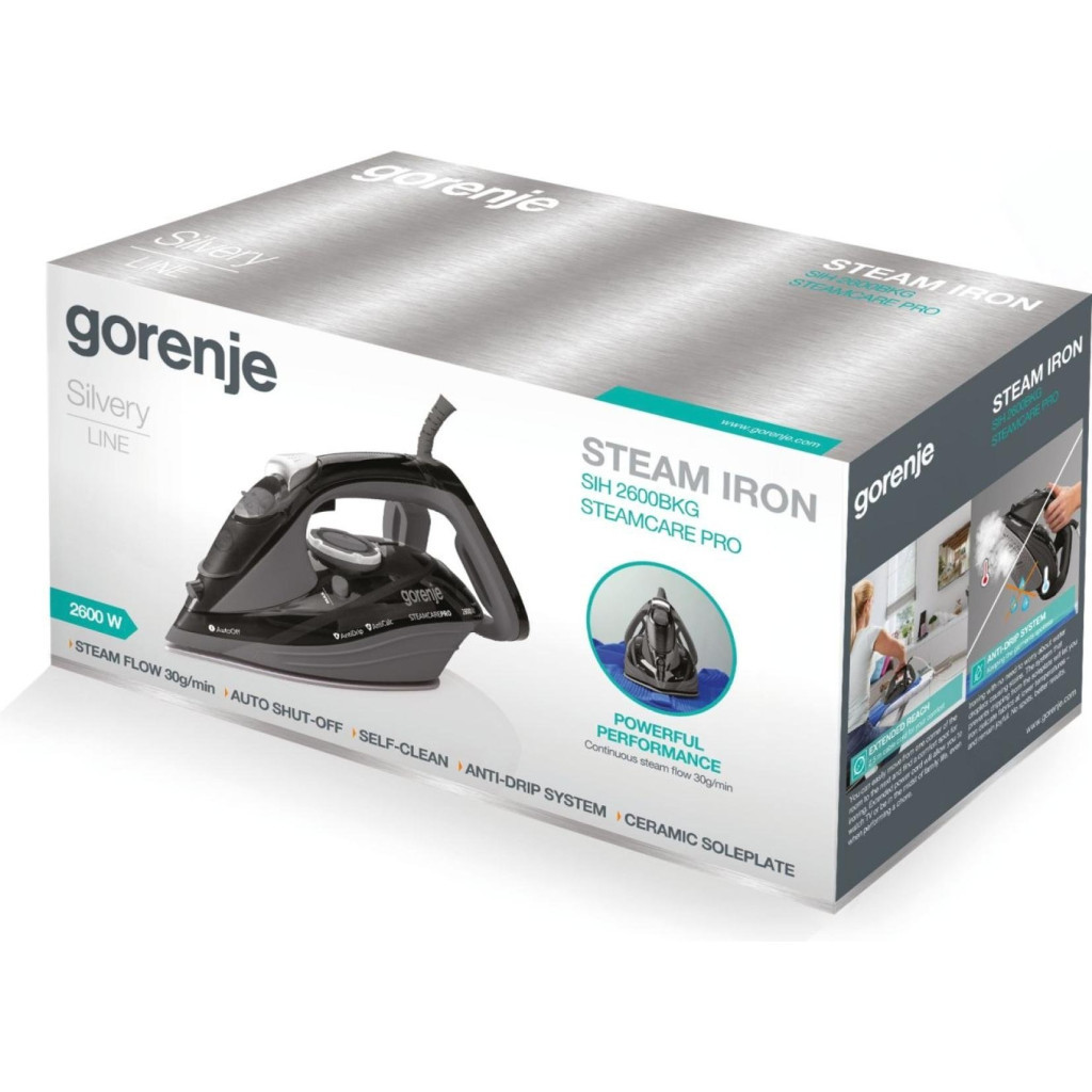 Праска Gorenje SIH 2600 BKG (SIH2600BKG) - зображення 3