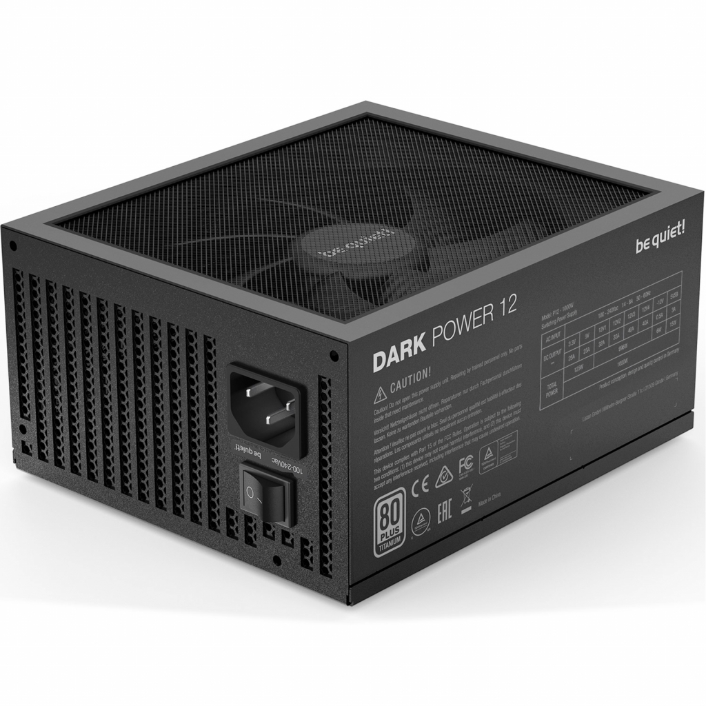 Блок живлення Be quiet! 1000W Dark Power 12 (BN316) - изображение 3