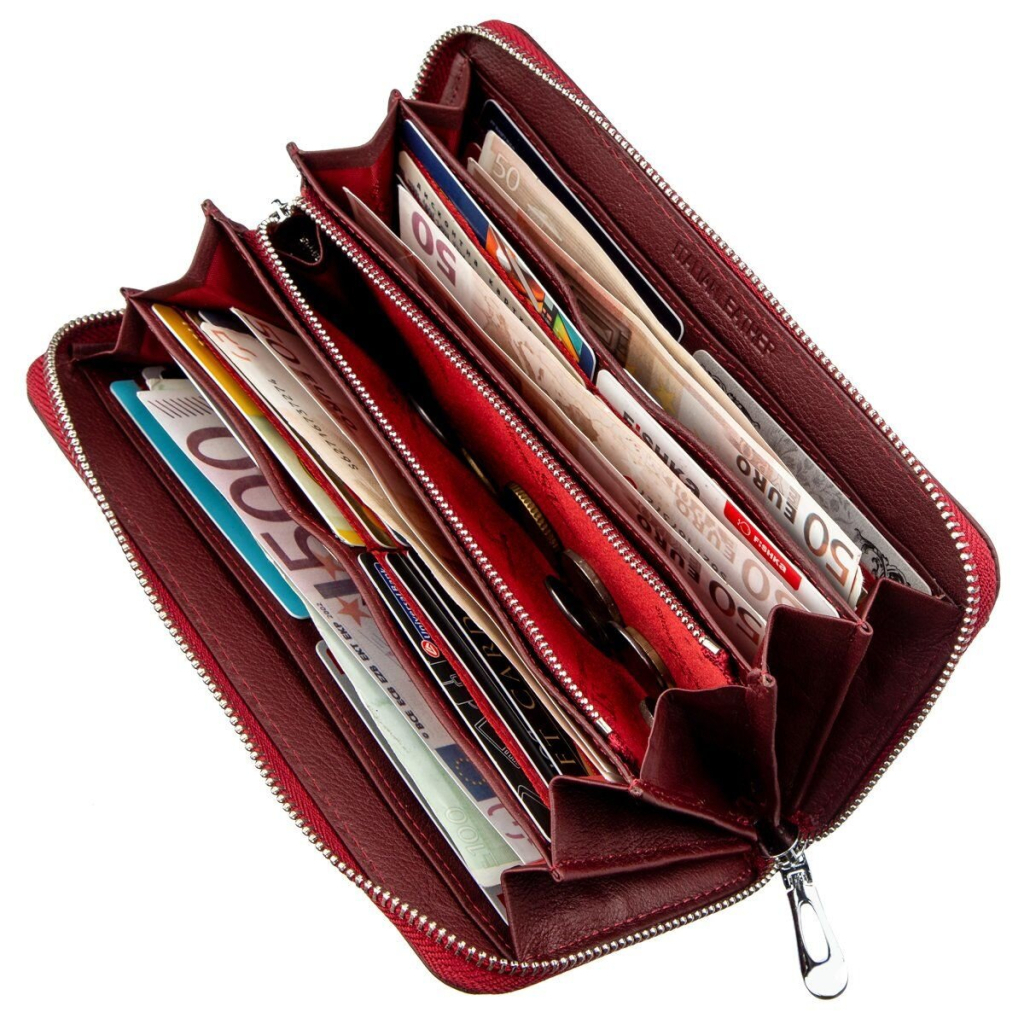 Гаманець ST Leather Червоний (18865) - зображення 6