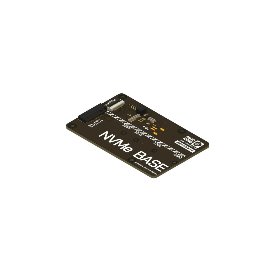 Плата розширення для Мікро ПК Pimoroni Плата розширення NVMe Base для Raspberry Pi 5 + SSD на 250 Гб (PIM701) - изображение 6