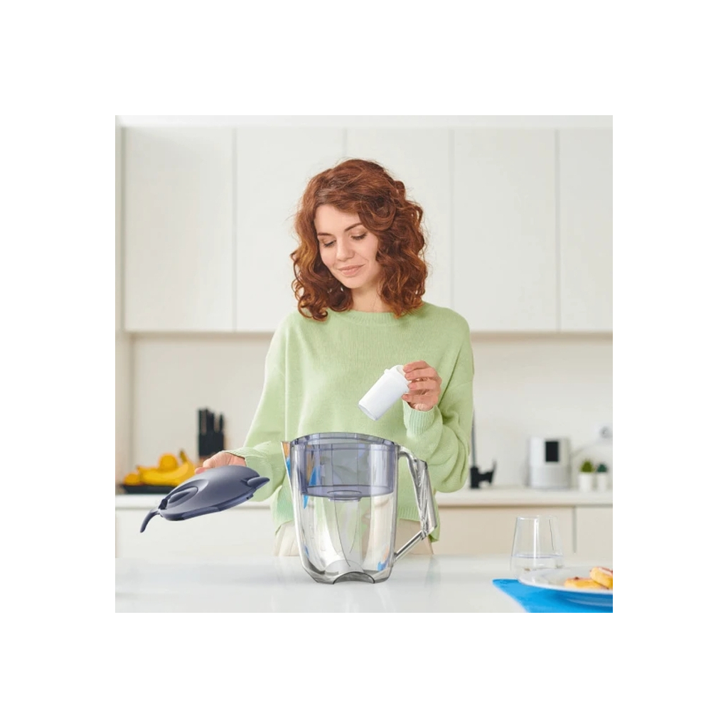 Фільтр-глечик Ecosoft Maxima 5л (3.5л очищеної води) з фільтр-картриджем, сапфіровий (FMVMAXIMADBECO) - изображение 11