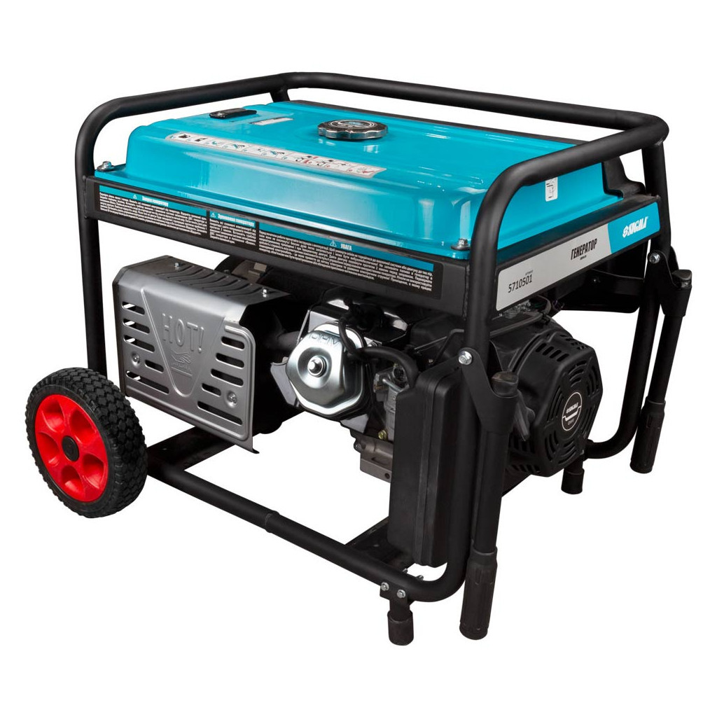 Генератор Sigma 8.0kW, 220-380В, 3 фаз. (5710501) - зображення 4