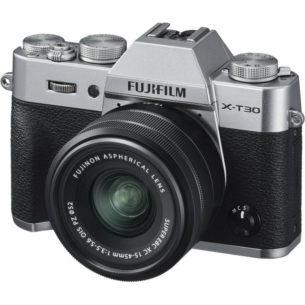 Цифровий фотоапарат Fujifilm X-T30 XC 15-45mm F3.5-5.6 Kit Silver (16619126) - зображення 1