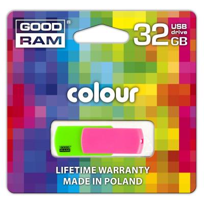 USB флеш накопичувач Goodram COLOUR 32 GB MIX RETAIL 9 (PD32GH2GRCOMXR9) - зображення 3