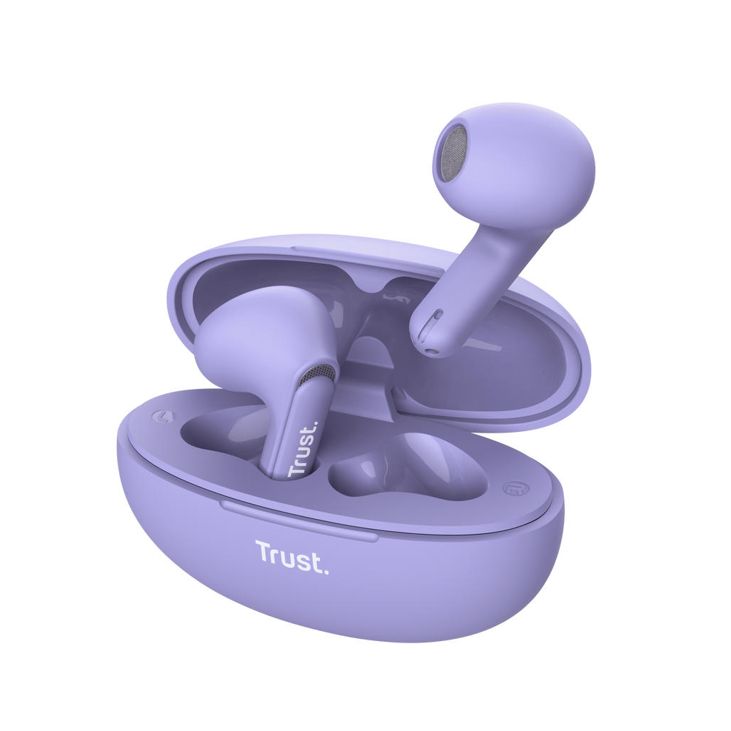 Навушники Trust Yavi Earphones Wireless Purple (25299) - зображення 2