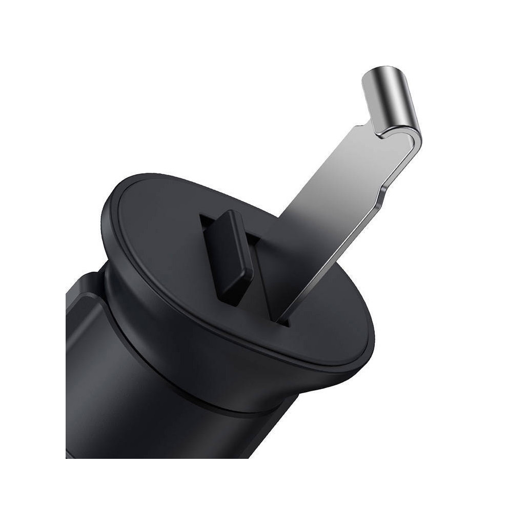 Універсальний автотримач Baseus Metal Age II Gravity Car Moun (SUJS000013) - изображение 6