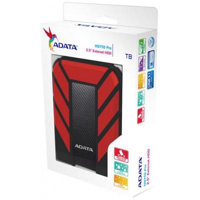 Зовнішній жорсткий диск 2.5" 2TB ADATA (AHD710P-2TU31-CRD) - изображение 6