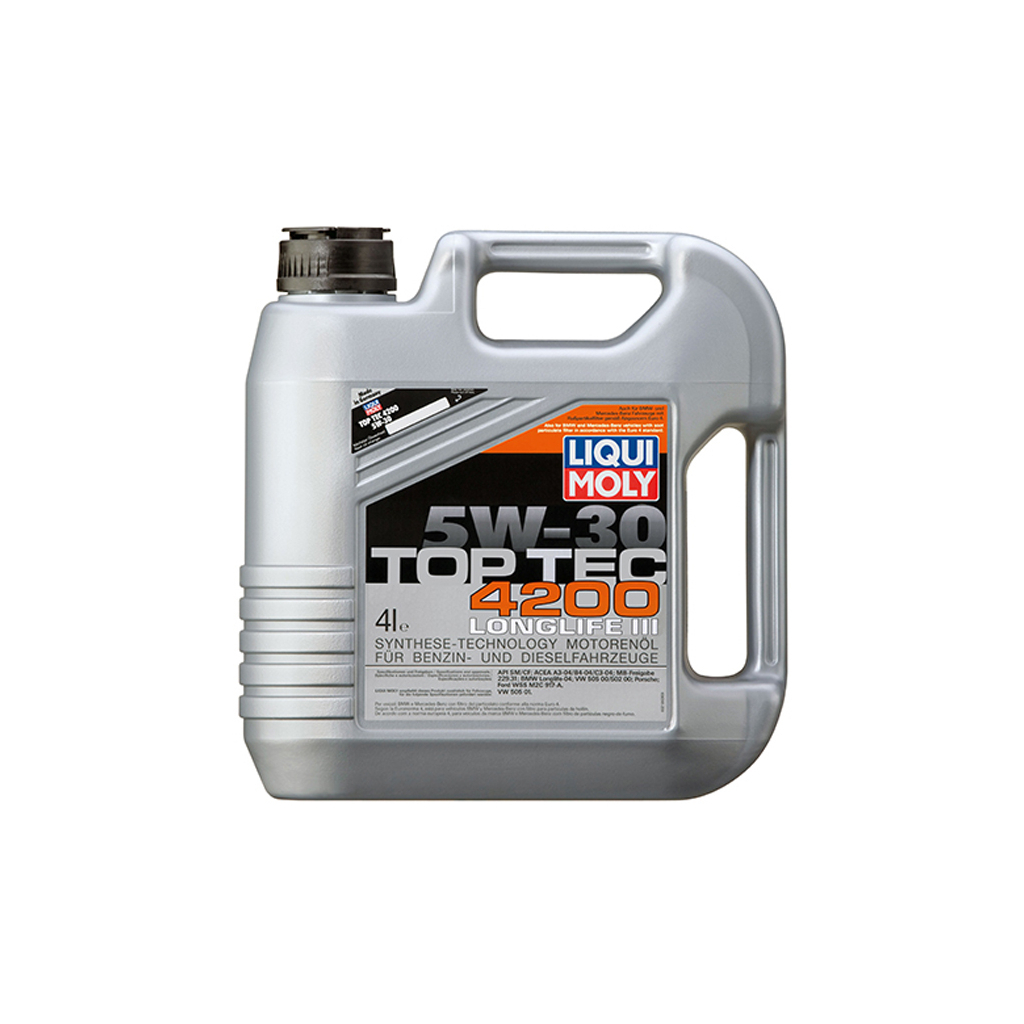Моторна олива Liqui Moly Top Tec 4200 5W-30 4л (LQ 3715) - зображення 1