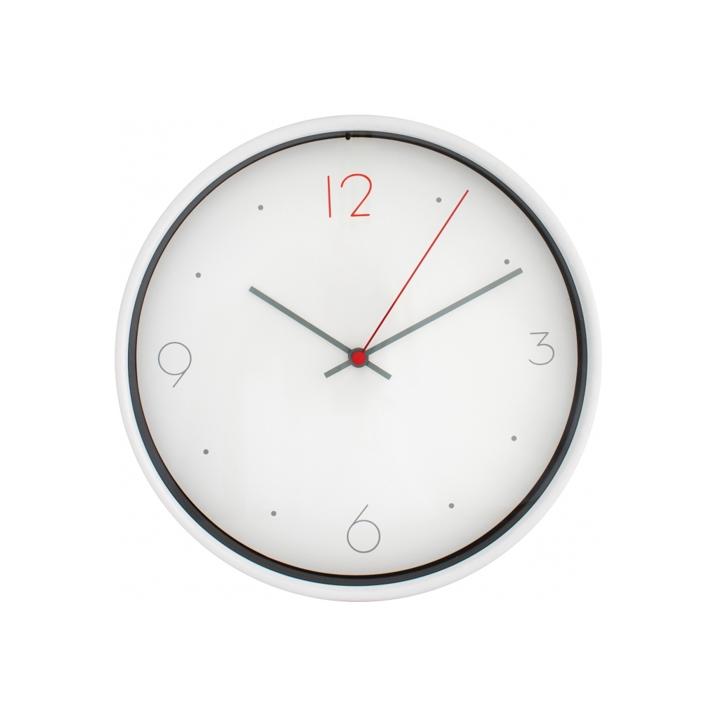 Настінний годинник Economix Promo OFFICE, білий (E51811) - зображення 1