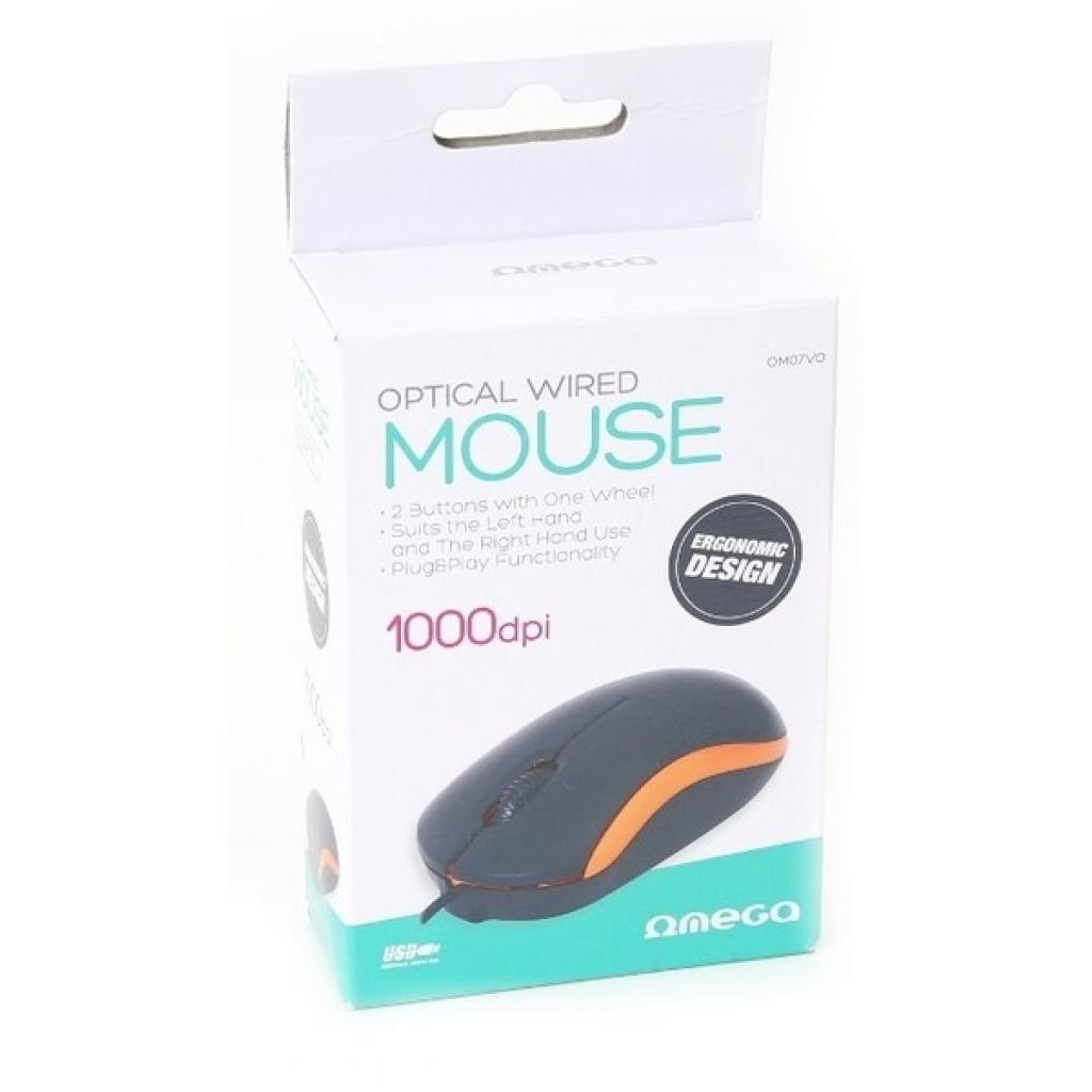 Мишка Omega OM-07 3D optical orange (OM07VO) - зображення 4