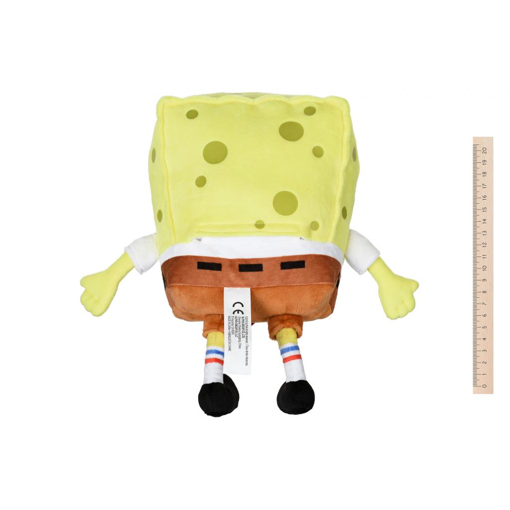 М'яка іграшка Sponge Bob Exsqueeze Me Plush SpongeBob Fart зі звуком (EU690902) - зображення 2
