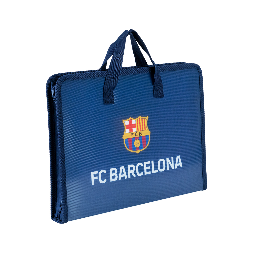 Папка - портфель Kite на блискавці A4 FC Barcelona, 1 відділення (BC25-202) - изображение 2